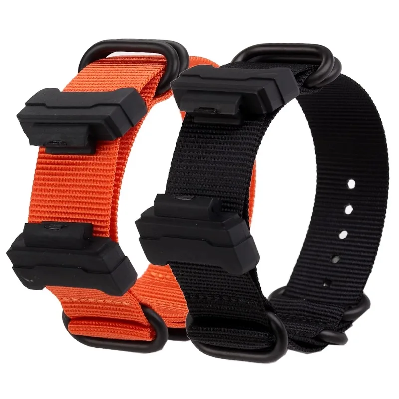 Pulseira de nylon modificada para G-SHOCK casio DW-5600BB/5610 GW-B5600 gw6900 gd120 gm2100 ga110 pulseira de lona masculina