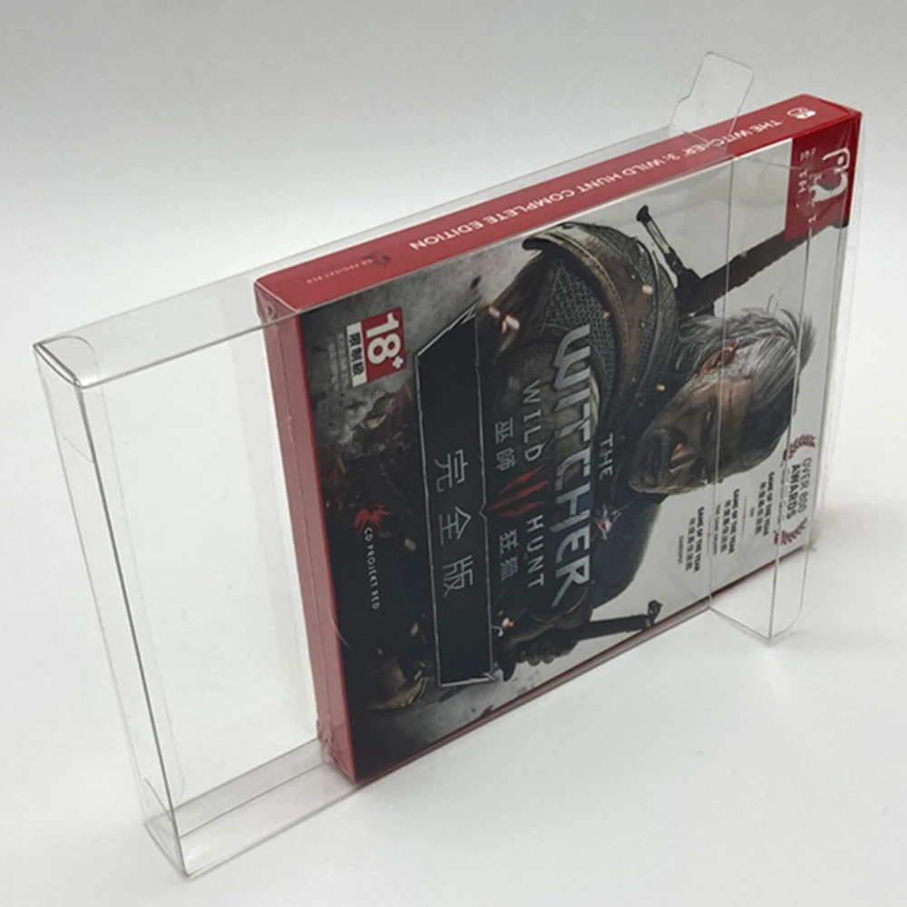 Transparent Box Protector For The Witcher 3: Wild Hunt Collect Boxes For Nintendo Switch/NS Game Shell Clear Display Case