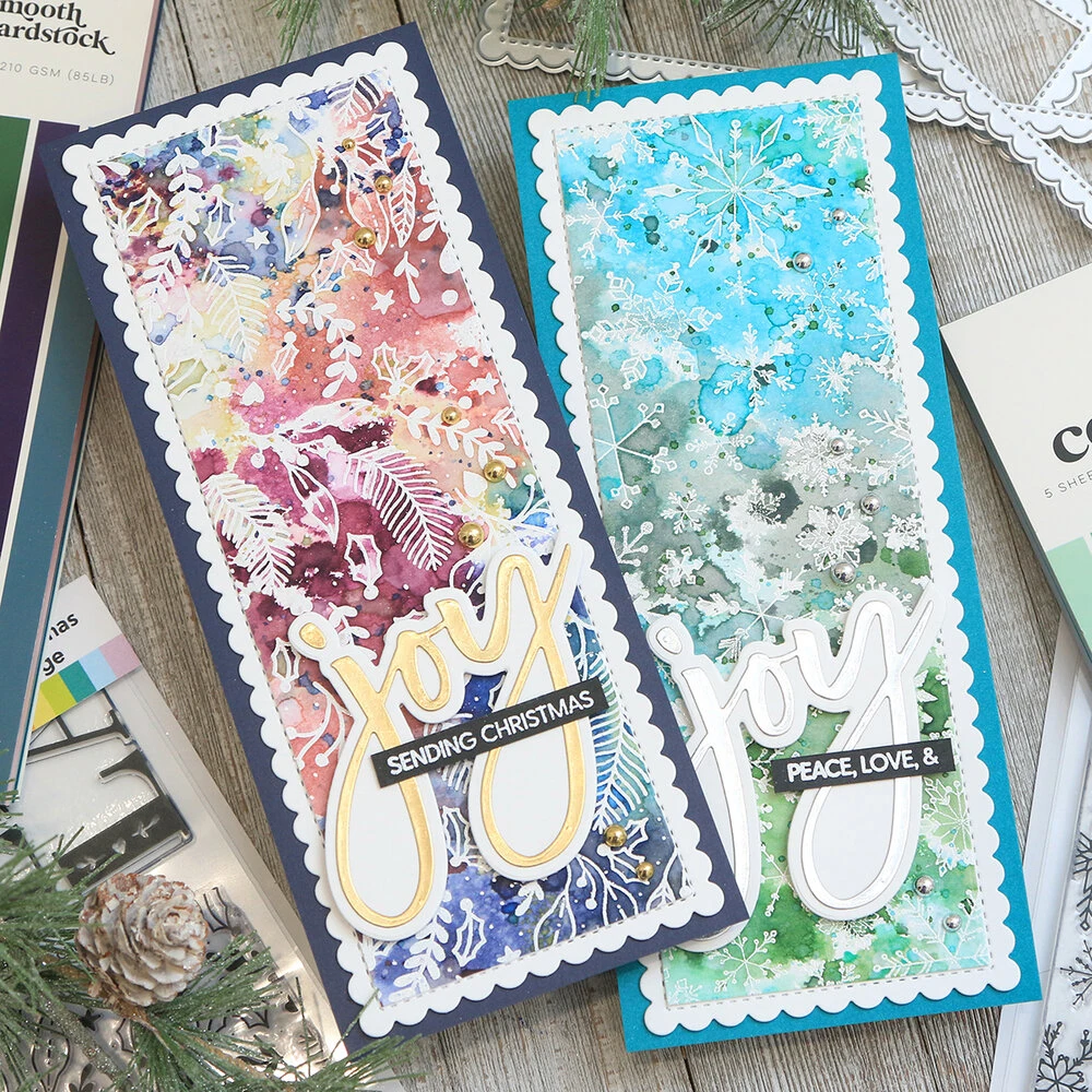 Wąskie ramki granice Metalowe matryce do wycinania Prostokątne kropki z falą serca Zestaw matryc do tworzenia kartek DIY Scrapbooking Craft Nowość