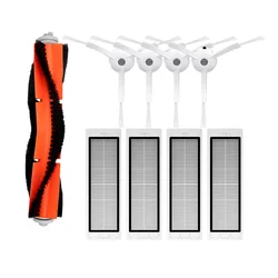 Xiaomi Mi Robot Aspirador de pó, 1, 1S, SDJQR01RR, SDJQR02RR, SDJQR03RR, Roborock E3, S4, S4 Max, S5, Filtro de escova lateral principal