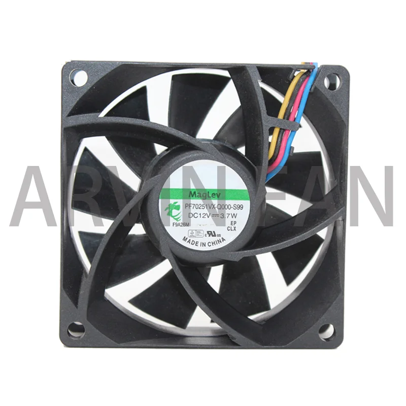 

PF70251VX-Q000-S99 12V 3.7W 70x70x25mm 4-Wire Server Cooling Fan