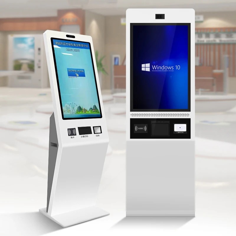 Hot Selling Touch Screen Self Service Cash Dispens 19 Inch Self-service Touch Screen Payment Kiosk