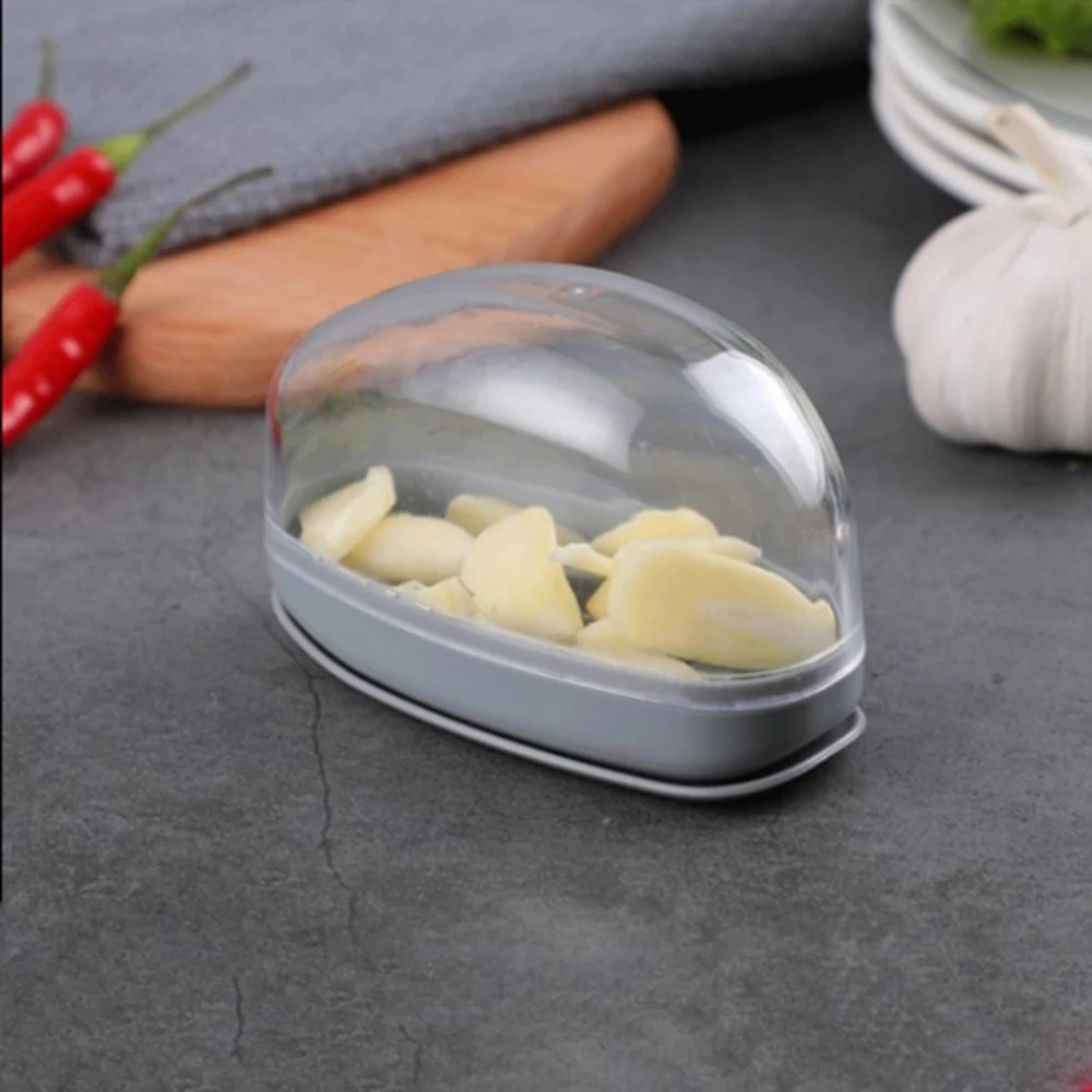 1/2/3PCS 2-in-1 Garlic Slicer 2-in-1 Household Pressing Garlic Slicer Smasher Manual Garlic Slicer Grinding Grater Kitchen