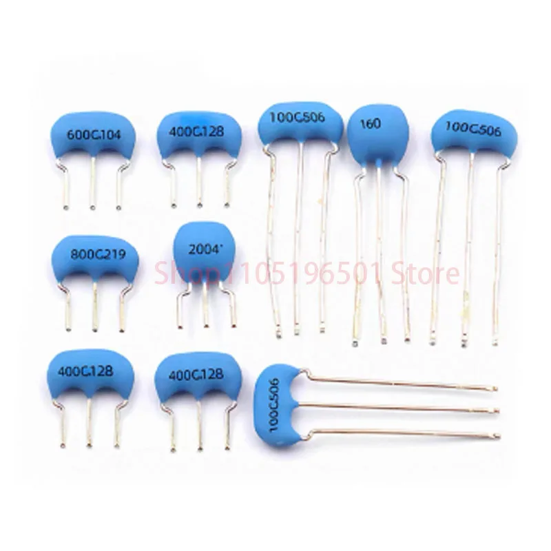 20PCS 10MHZ CSTLS8M00G53-B0 ceramic crystal oscillator straight inserted  DIP-3
