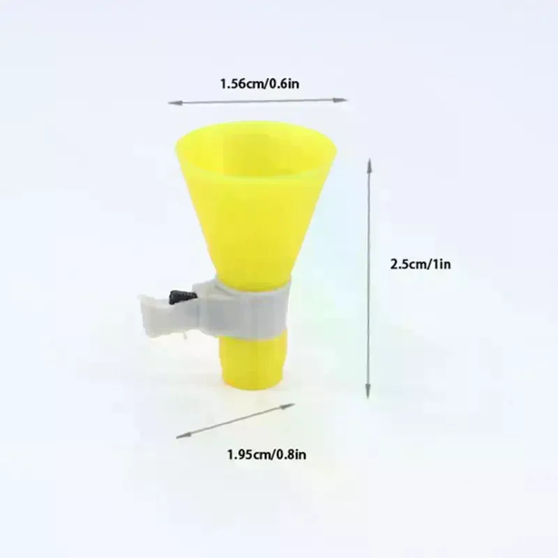 2Pcs 1/12 Puppenhaus Handheld Megaphon Modell Puppenhaus Micro Szene Dekoration Zubehör Kid Pretend Spielen Spielzeug