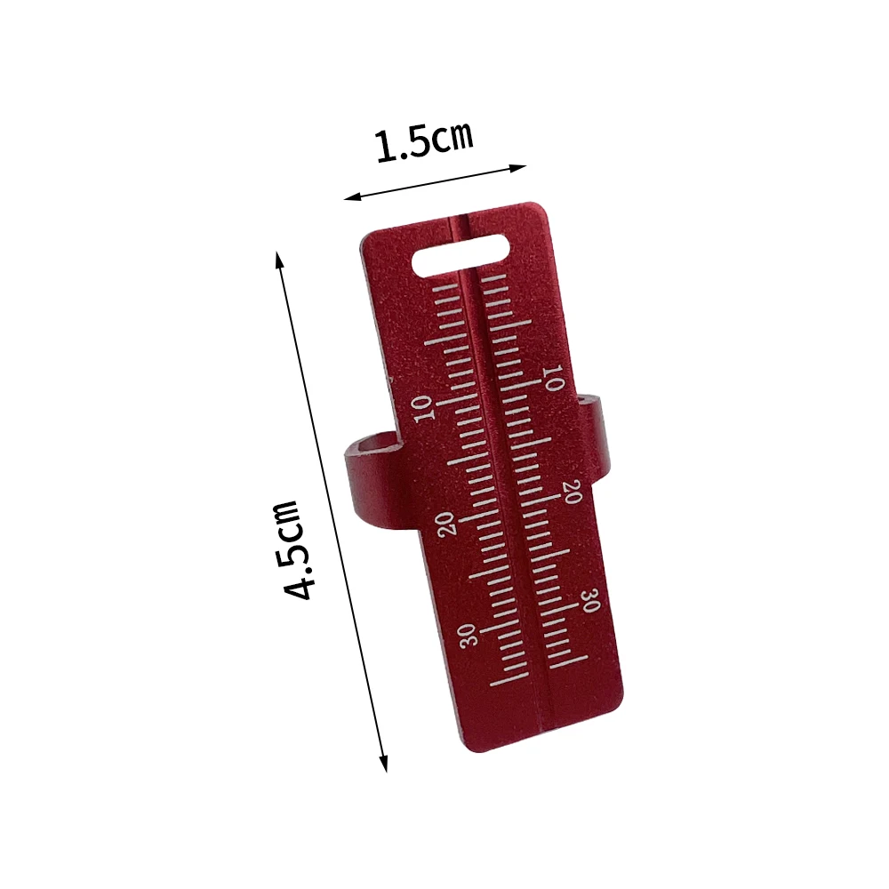 1 szt. Pierścień do rozpiętowania dentystycznego sprzęt laboratoryjny precyzyjna linijka palcowa przyrząd pomiarowy Endo skala pomiarowa narzędzie