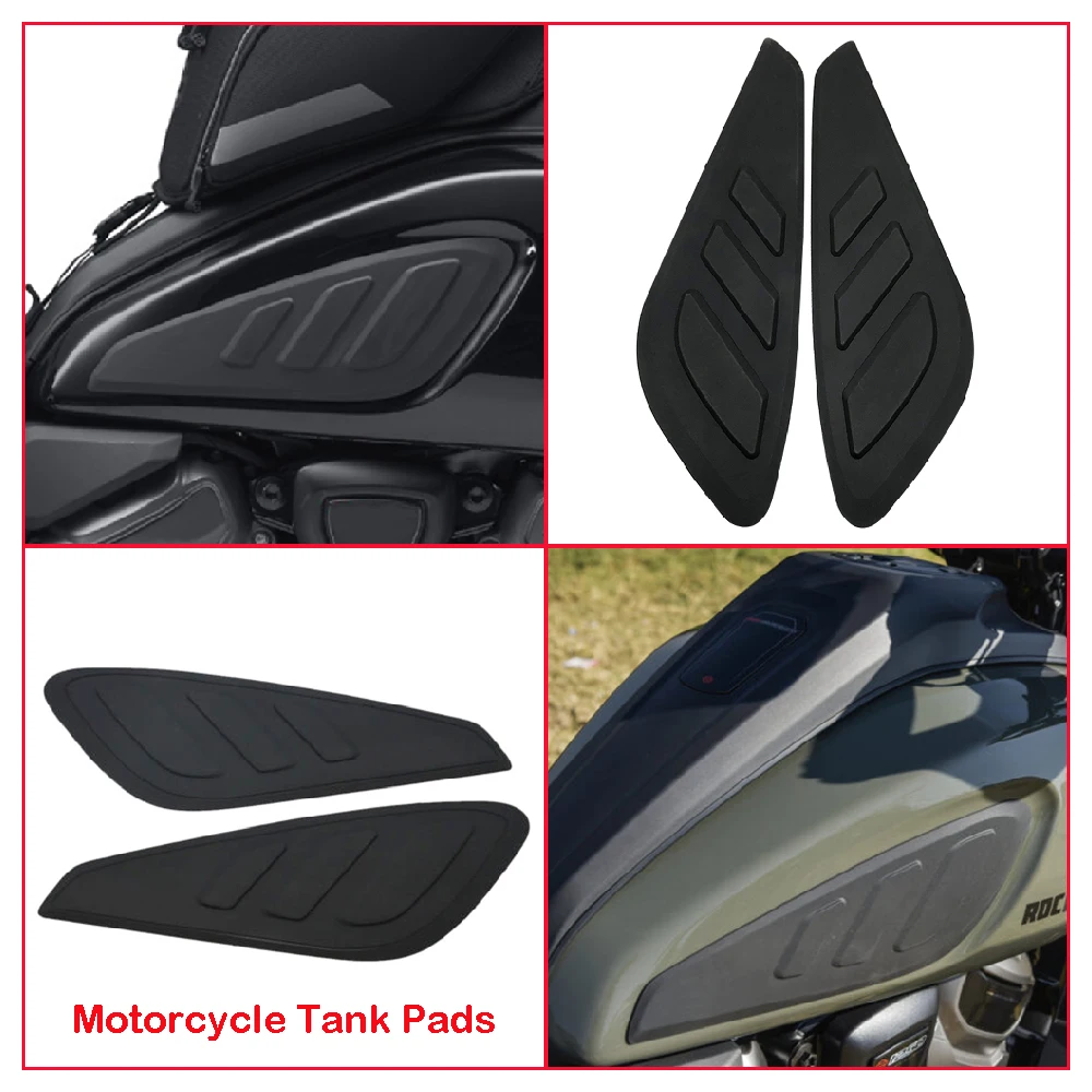 

Motorcycle Tank Grip Pad For Harley Davidson PA1250 Pan America 1250 1250S 2021-2024 FuelTank Side Knee Traction Anti Slip Pads