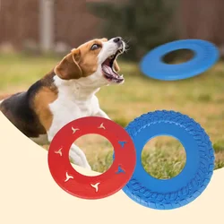 Funny Dog Toys Interactive Throwing Flying Disc Outdoor Training Toy Bite Resistant Puppy Chew Toys Pets Dogs Flying Saucer Game