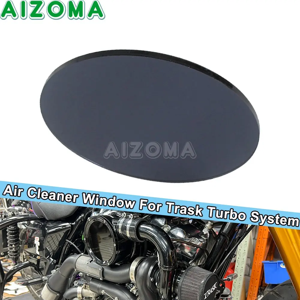 Motorcycle Velocity Stack Clear Cover Air Filter Glass Cover For Trask Assassin Assault Original Fury Dyna Typhoon Turbo System