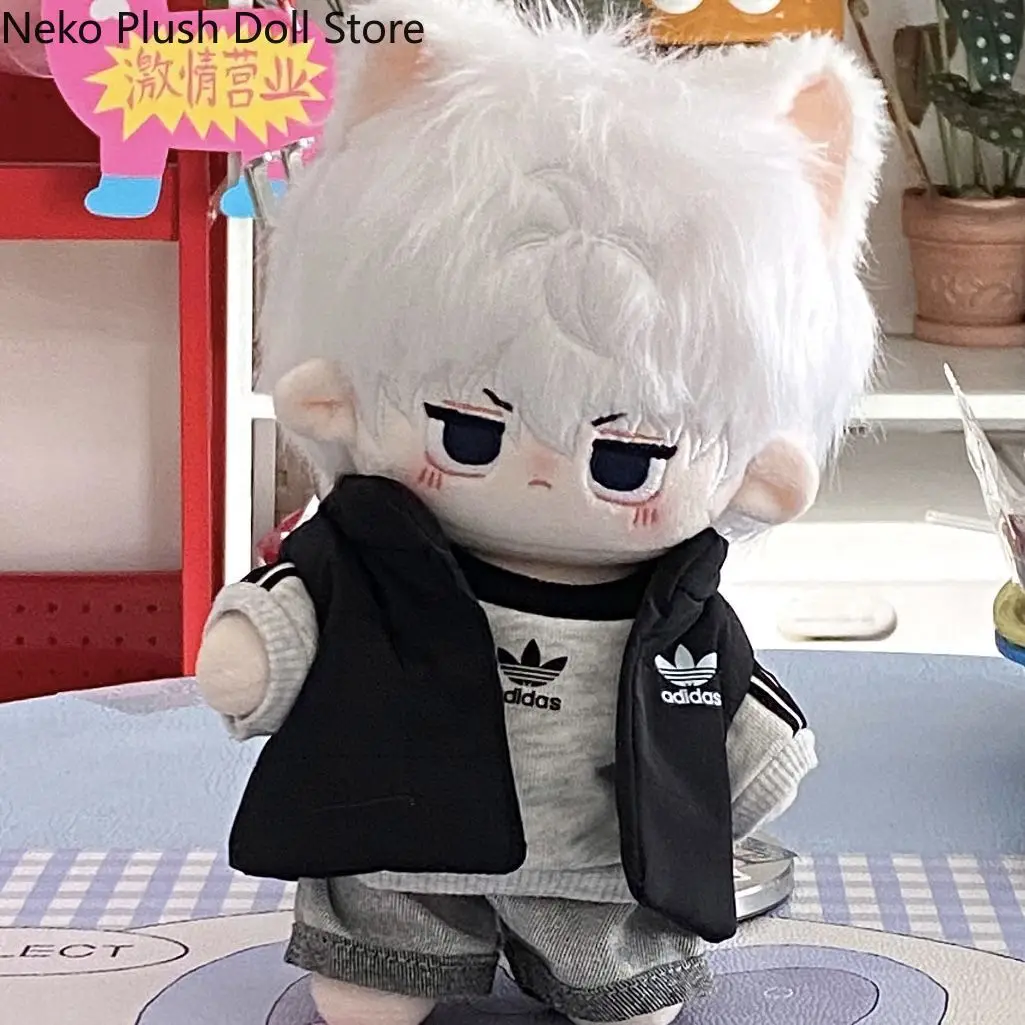 

Killua Zoldyck Game Anime Plush Doll Body Dress Up Clothes Plushies Stuffed Toys Figures Birthday Gift 20cm
