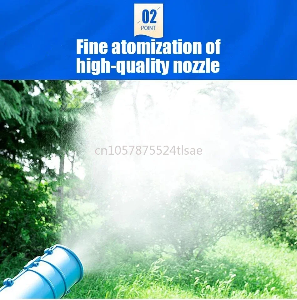 منفاخ البخاخ الكهربائي فوهة البخاخ الكهربائي تعفير منفاخ الهواء إرسال موزع الضباب حديقة الزراعية منفاخ الهواء #5