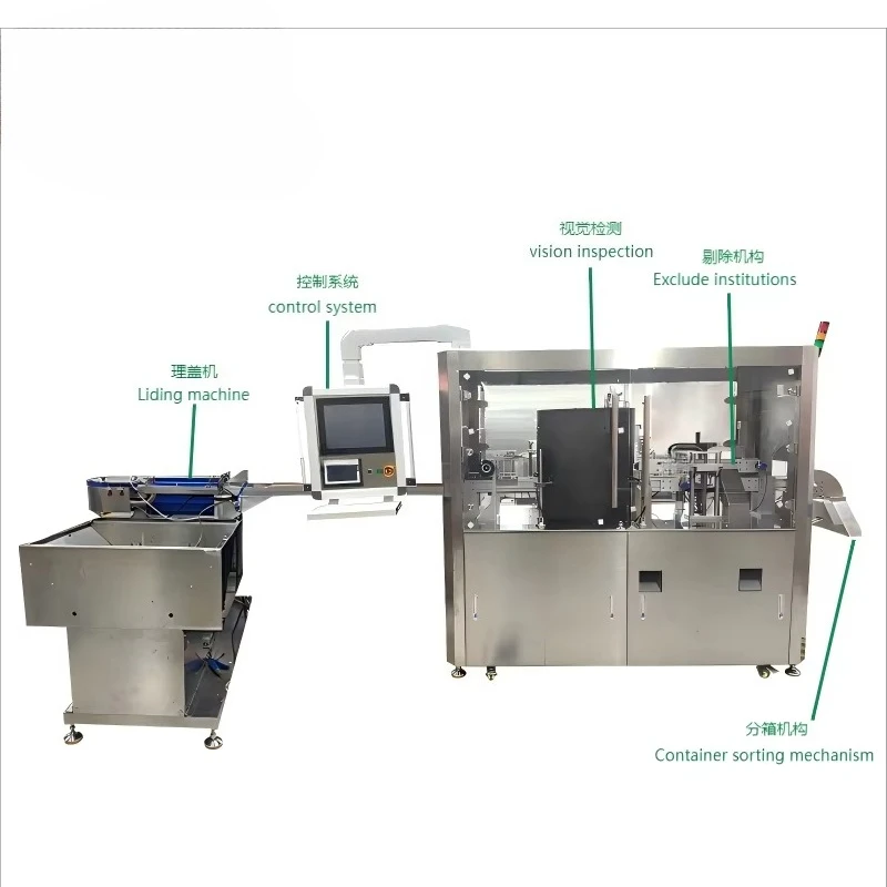 Smart cap size detection system with burr and contaminant detection for automated quality control in the beverage industry