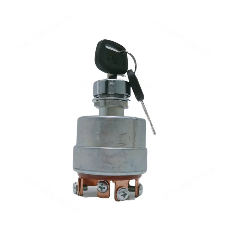Ignition Starter Key Switch Metal Material Electrical Replacement Spare Part for Hangcha 30A Electric & Diesel Forklift