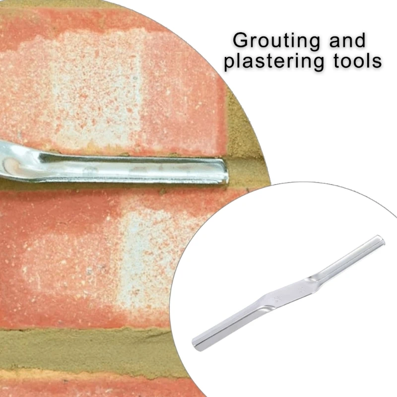 Multipurpose Tile Grout Masonry Bag With Brick Jointer And Pointers Portable Carbon Steel Tool for Wall and Floor Tiling - Image 2