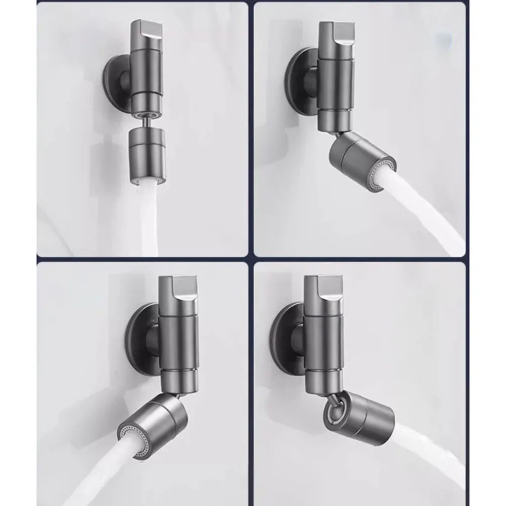 

Настенный смеситель для бассейна со шваброй для балкона и ванной комнаты. Компактный дизайн с поворотом на 720 градусов для эффективной чистки.