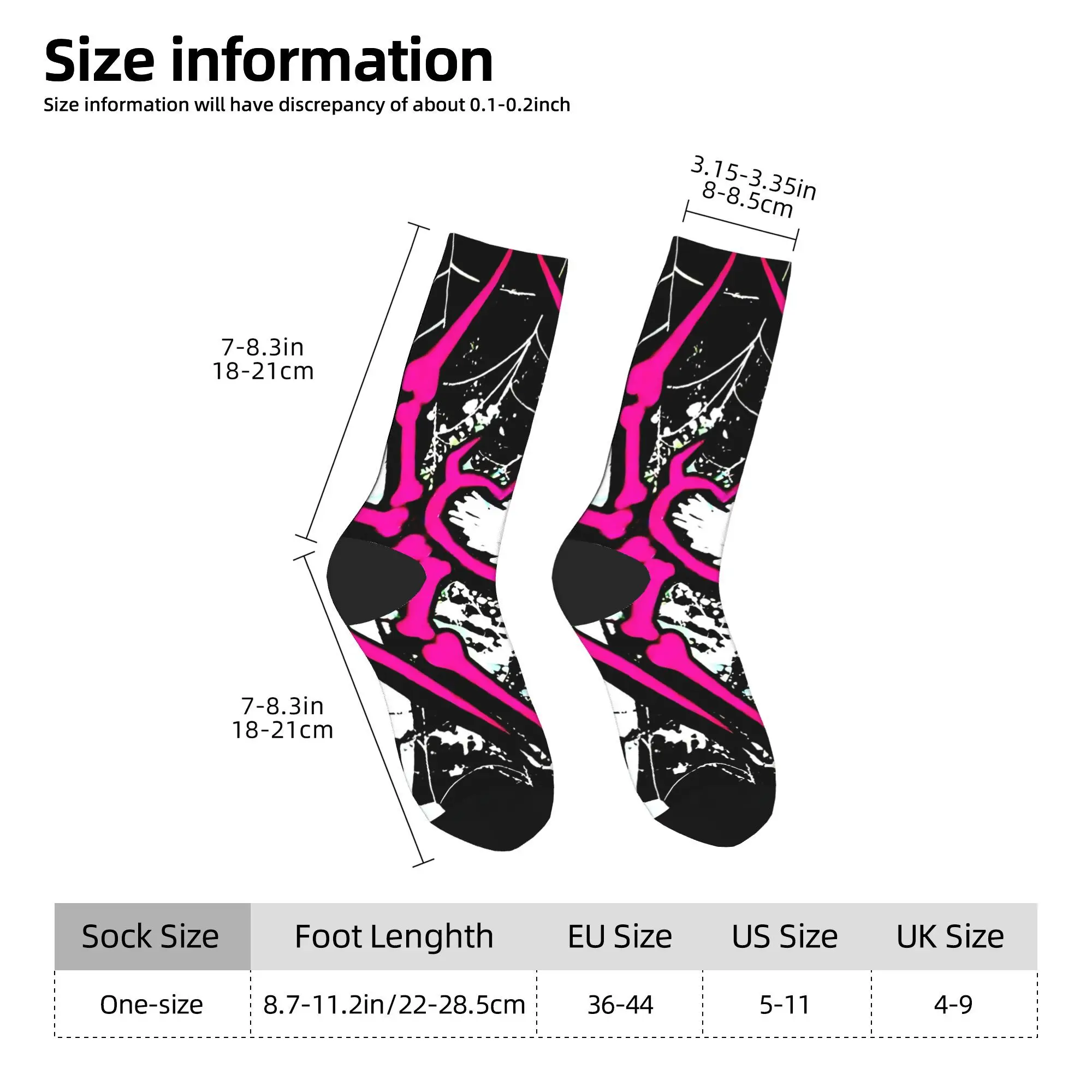 AJ Lee Wrestling Divas Calzini Calze grafiche Calzini da uomo anti-sudore Calzini da corsa invernali morbidi e traspiranti