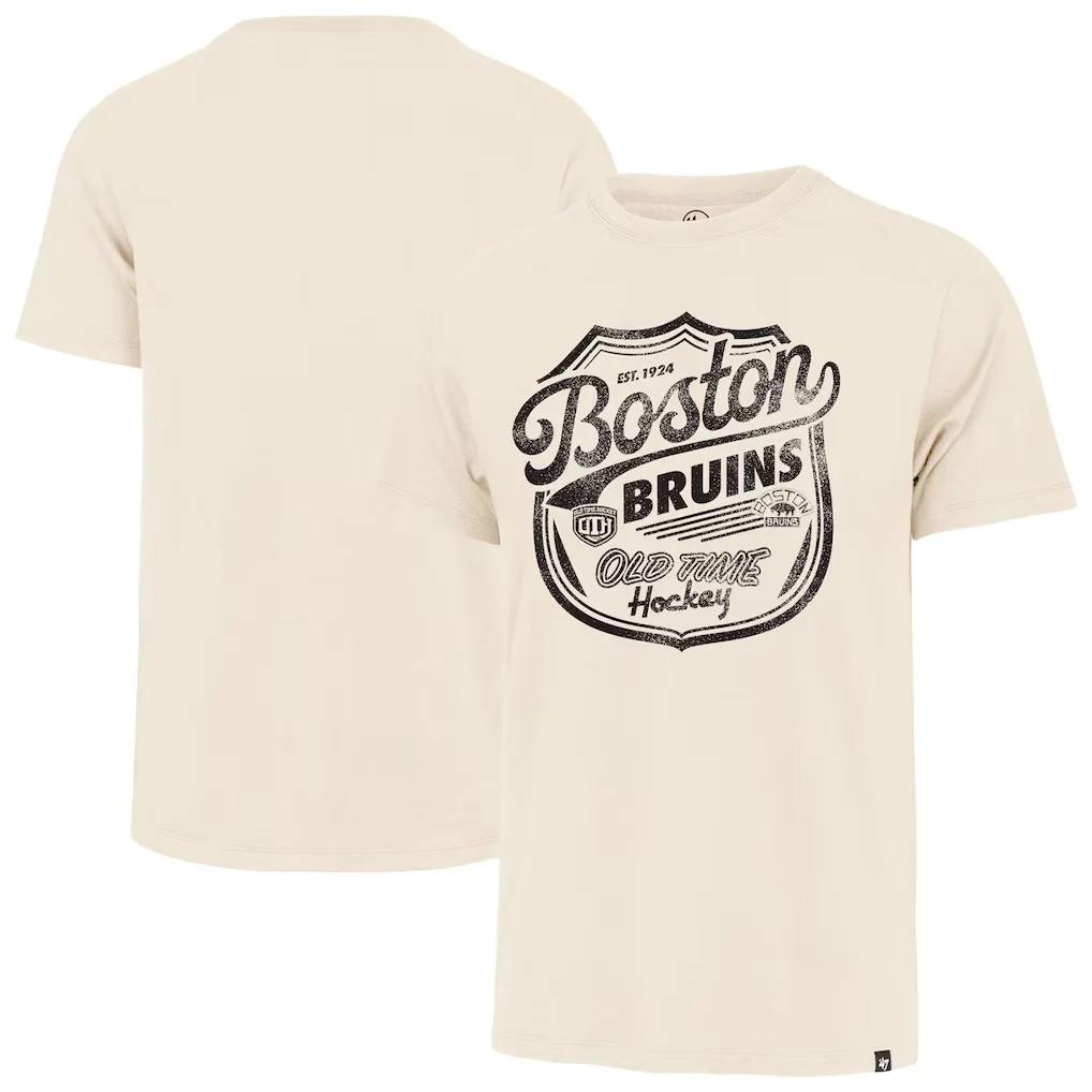 camiseta-boston-bruins-'47-poke-check-franklin-estilo-streetwear-confortavel-vintage-oversized-verao-manga-curta