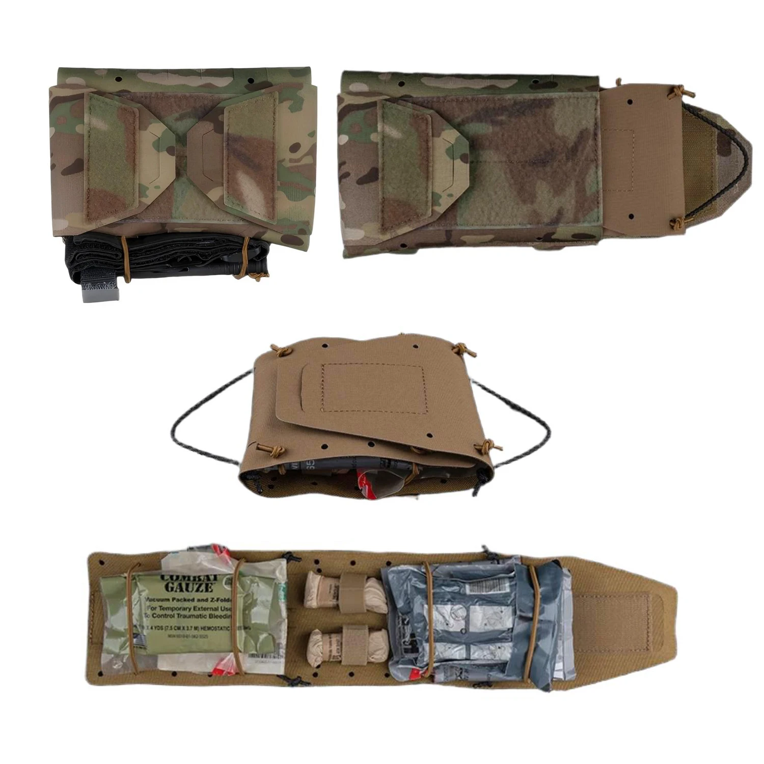 

Легкий подсумок для аптечки Poseidon Defense IFAK с системой Molle, быстрый доступ