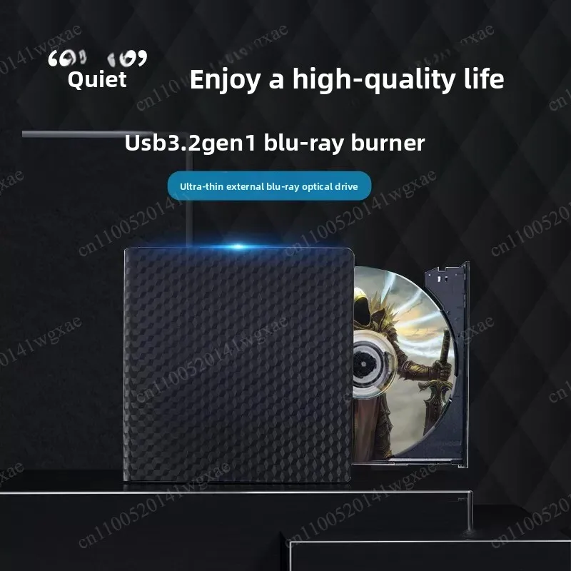 Unidad de Blu-ray externa Verbatim USB 3.2, grabadora de Blu-ray externa portátil, unidad para portátil