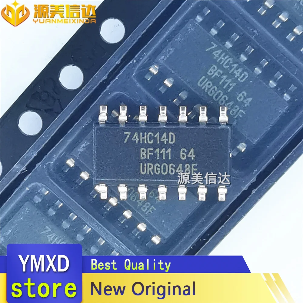 2pcs/lot New Original 74HC14D Logic gate CMOS Schmitt trigger patch SOP14 Chip
