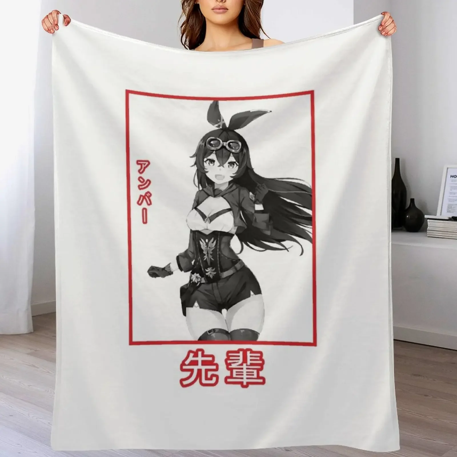 

Amber Throw Blanket Warm Retros Winter beds Plaid Blankets