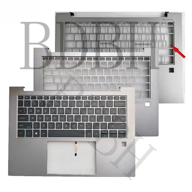 For ZBook Firefly 14 G9 laptop palm rest upper cover case keyboard N09253-001
