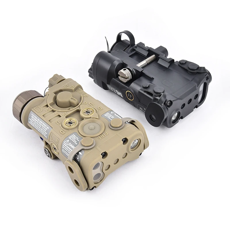 NGAL L3 Red Green Blue IR Laser Sight Tactical Airsoft Hunting Laser Box White LED Strobe VIS Laser Strobe Fit 20mm Rail view 2