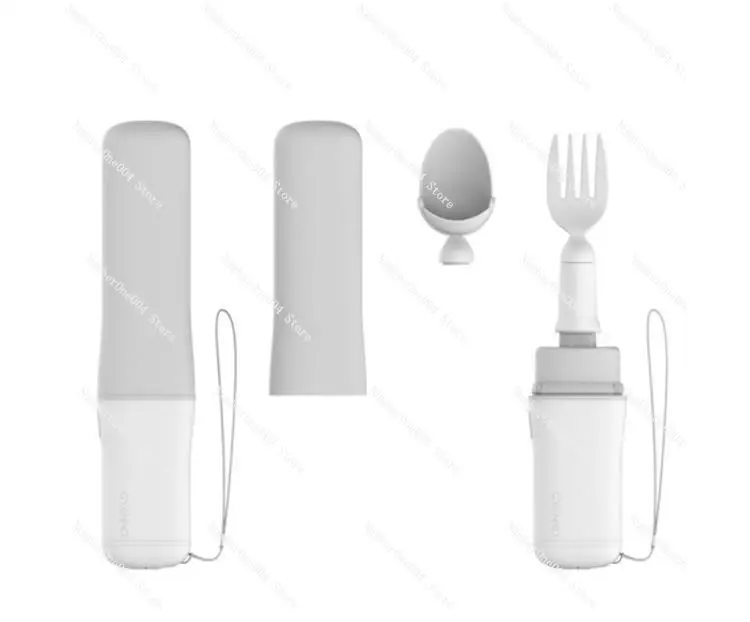 Elderly Intelligent Anti-Shake Spoon Soup Spoon Elderly Hand Shake Tremor Technology Dinner Table Bag Aid Accessories