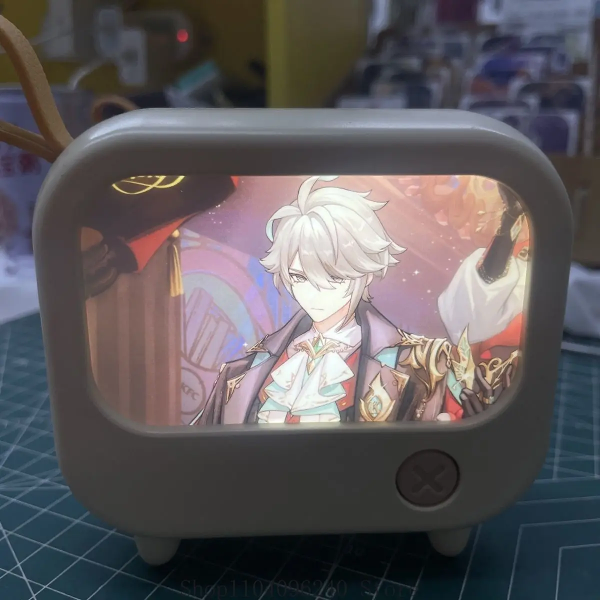 

Genshin Impact Kaveh Alhaitham KFC Anime Coaplay Light Painting Night Light Emit Light Decorative Painting Bedroom Bedside Gift