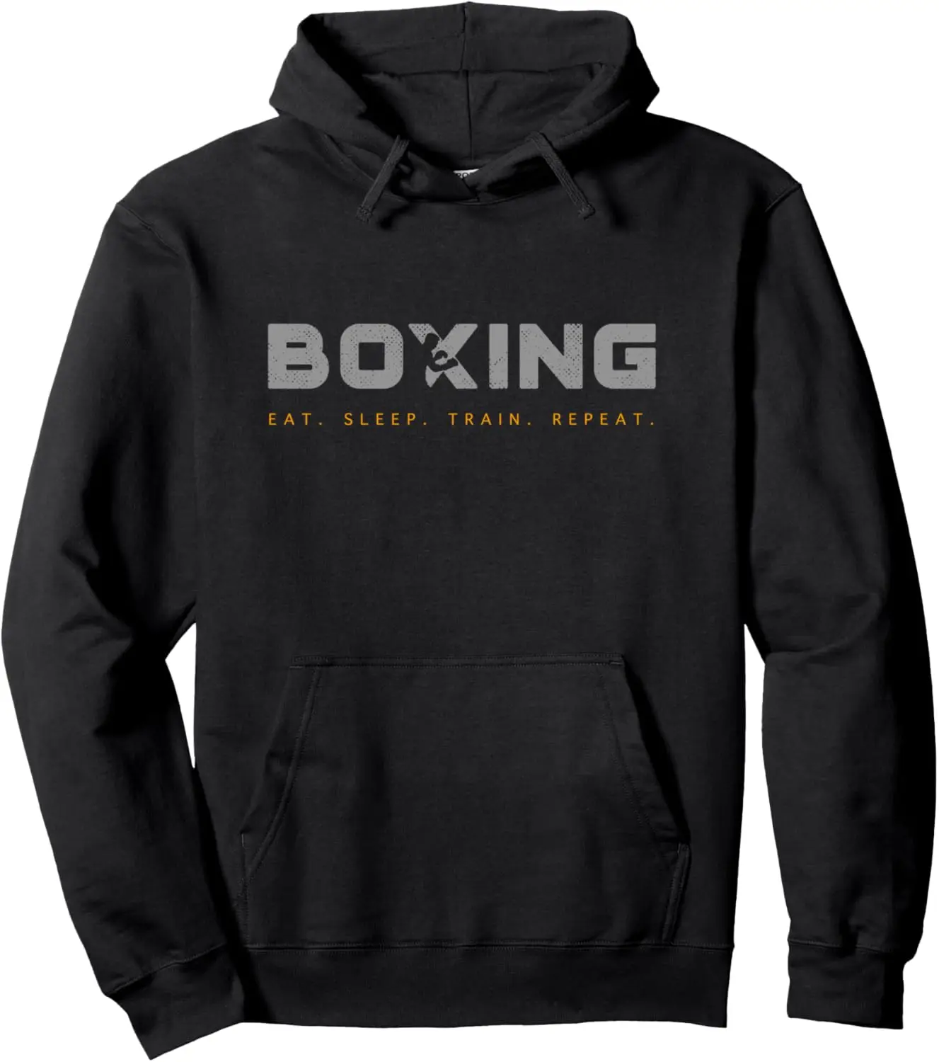 Boxing Apparel - Boxing Pullover Hoodie Print Original Design Gifts  Customizable Sweatshirt Funny Tops