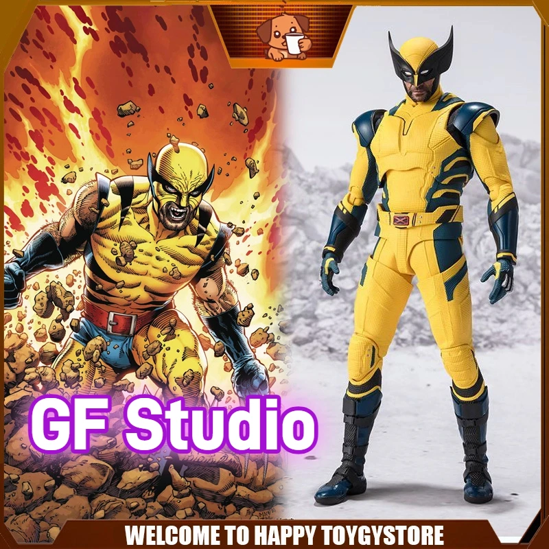 

Gf Studio Ko Bandai S.H.Figuarts Дэдпул Росомаха аниме фигурка модель орнамент статуя модель коллекция игрушка в подарок
