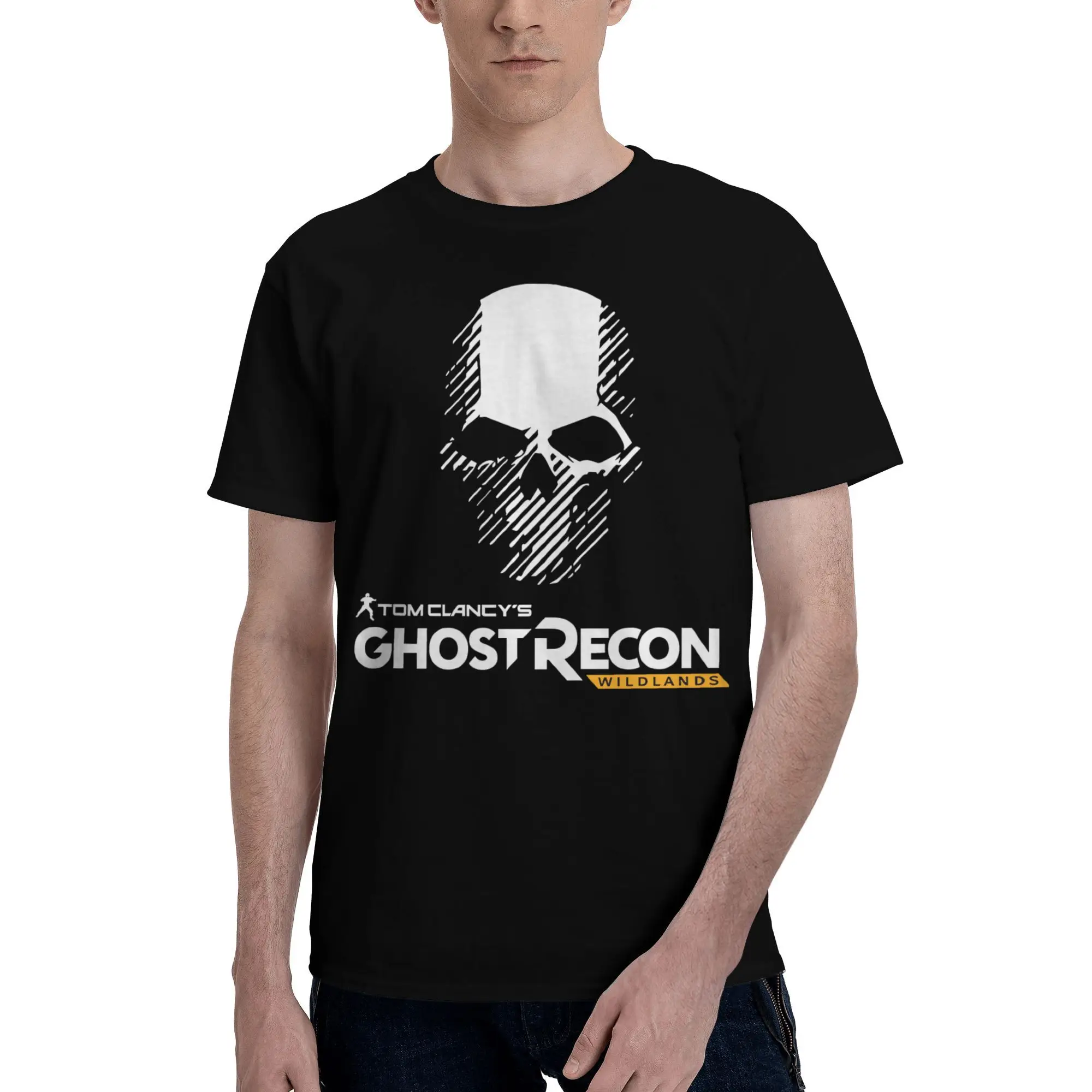 

Новинка 2025 года, Yaer A Design с названием «Tom Clancy's Ghost Recon Wildlands» в выдувной цветной схеме, мужская рубашка с рукавами