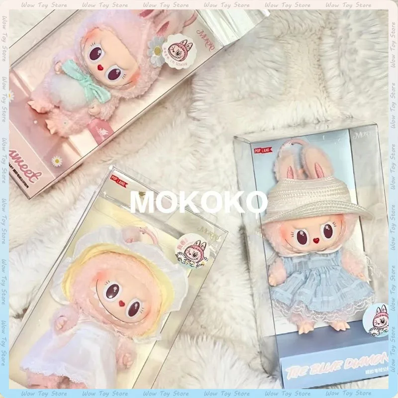 In Stock MOKOKO Sweetheart Doll Pendant Labubu Kawaii Creative Ornament Ornament Christmas Gift Children Toys Labubu Replica