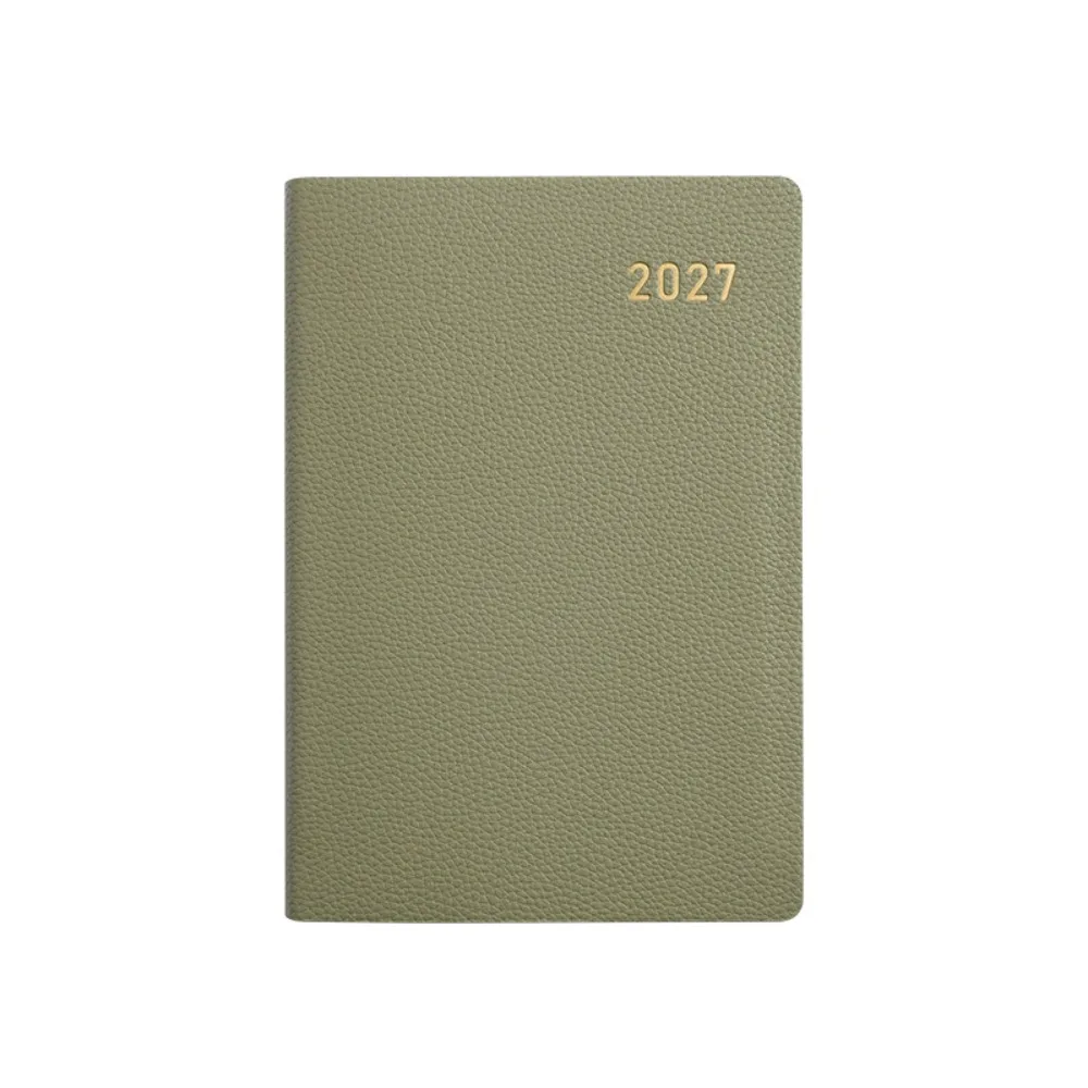 

New A5 2027 Schedule Book with Calendar Efficiency Manual 365 Day Planner English To Do List Notepad School Office Supplies