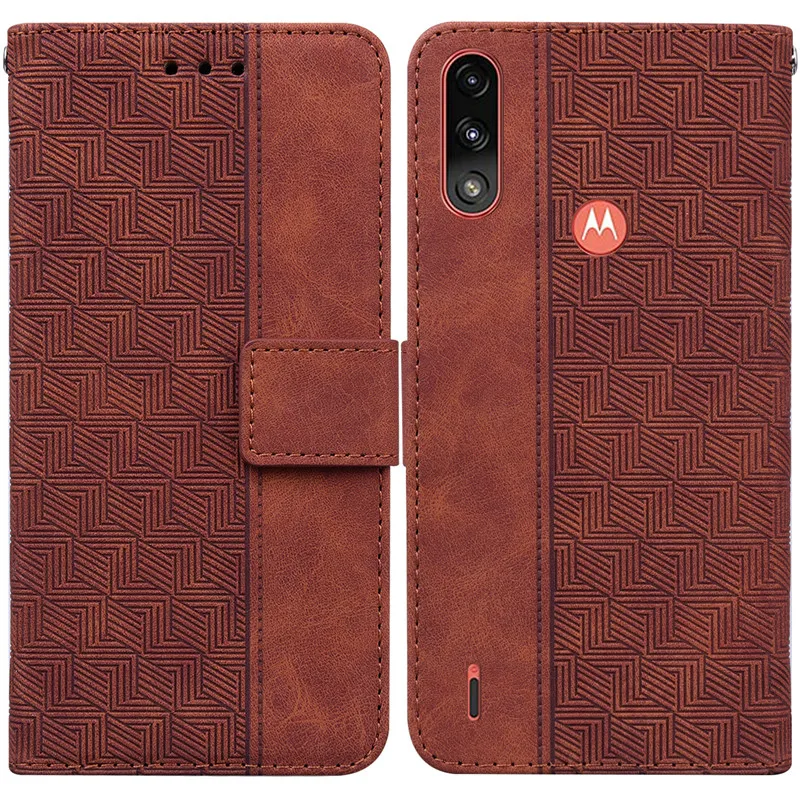 E7 Leather Case For Motorola Moto E7 E7i Power Magnetic Flip Wallet Case Cover For MotoE7 Plus E7Power Card Slot Phone Cases