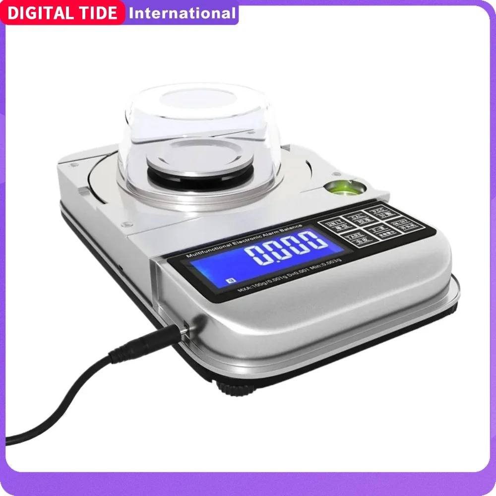 

Высокоточные электронные весы-счетчики с функцией оповещения, для ювелирных изделий, 50 г/100 г, бытовые, перезаряжаемые