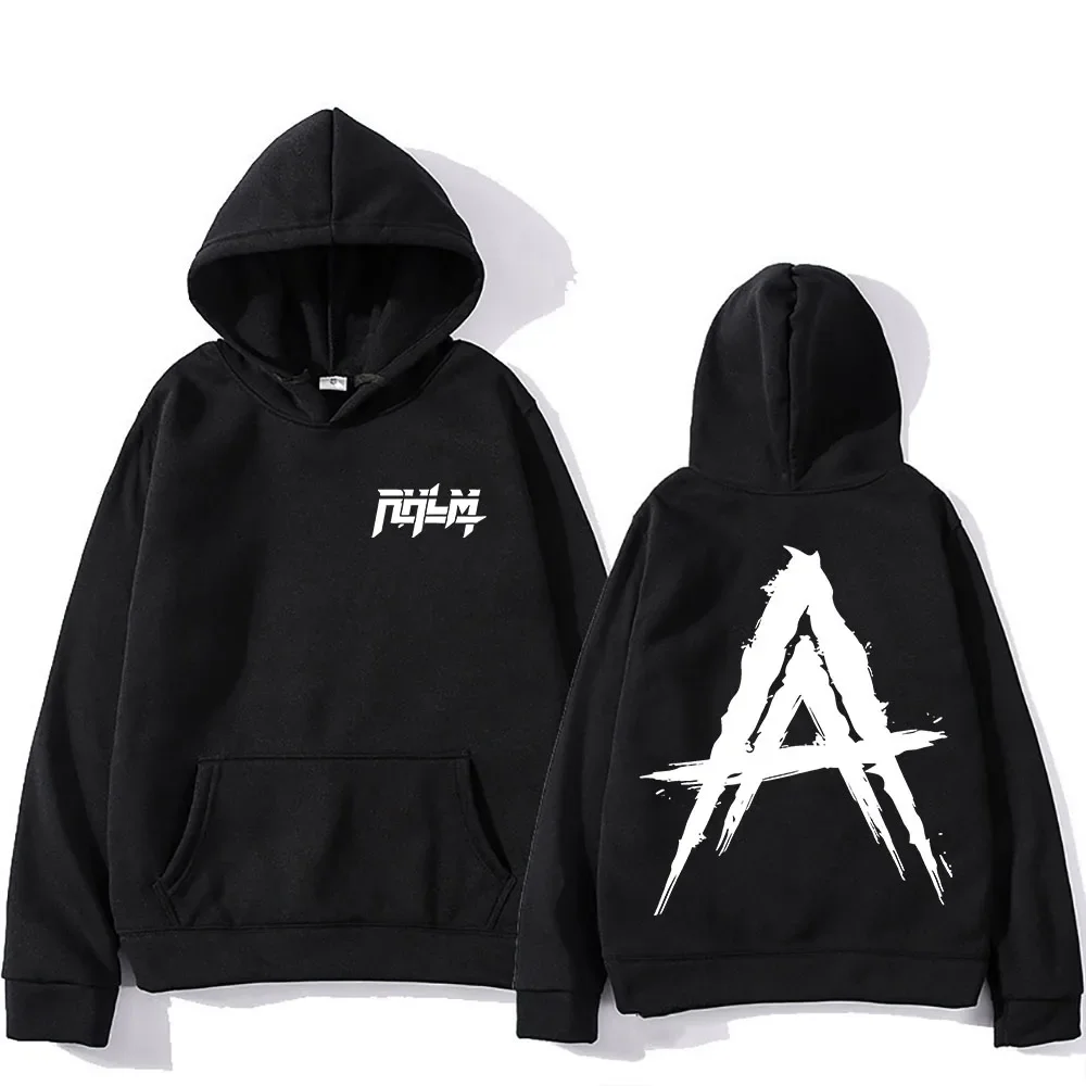 Anuel AA felpa con cappuccio per autunno/inverno Hip Hop comode felpe con cappuccio abbigliamento gotico Sudaderas Fleece pullover Vintage