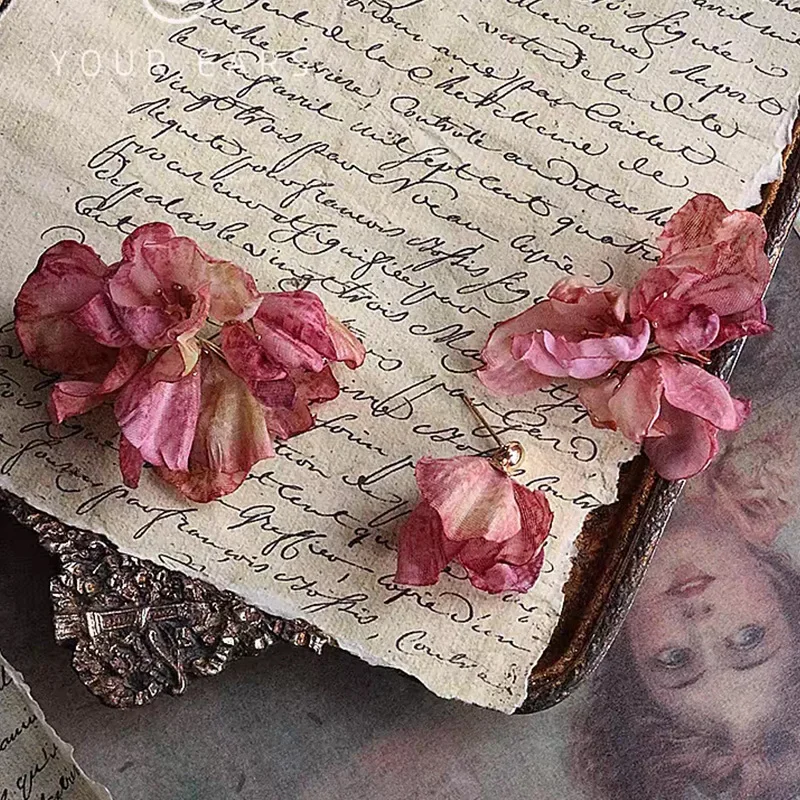 YEEVAA Handmade Vintage Floral Dangle Earrings for Women Girls,Fashion Jewelry, Unique Gifts