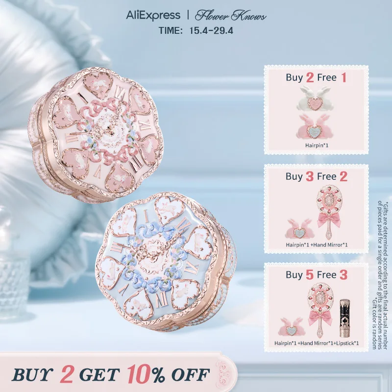 

[NEW]Flower Knows Bunny Garden Collection Cushion Cream Foundation