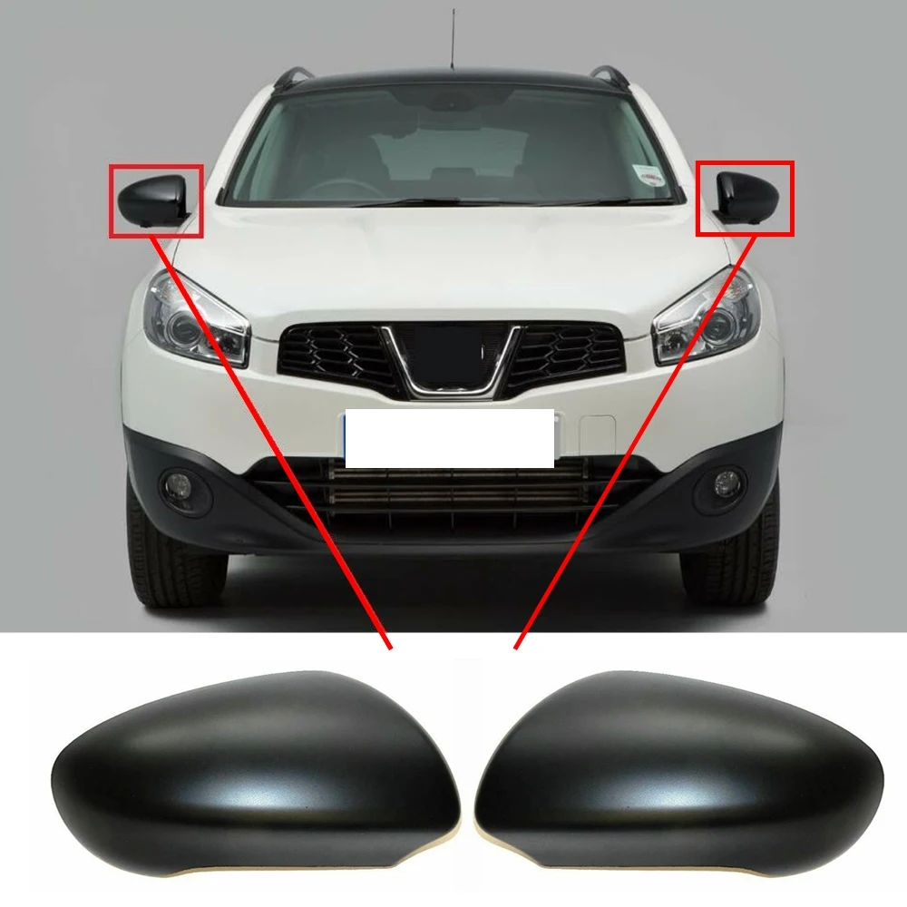 

2 шт., накладки на боковые зеркала заднего вида для Nissan Qashqai 2007-2014