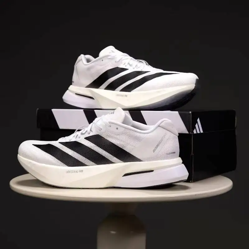 Immagine 3: Scarpe da corsa autentiche da uomo JS4939 Bianco Nero Dot Grey 100% autentiche