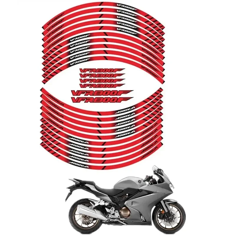 FOR HONDA VFR800F Motorcycle Parts Contour Wheel Decoration Decal Sticker - C Accessories Accessories