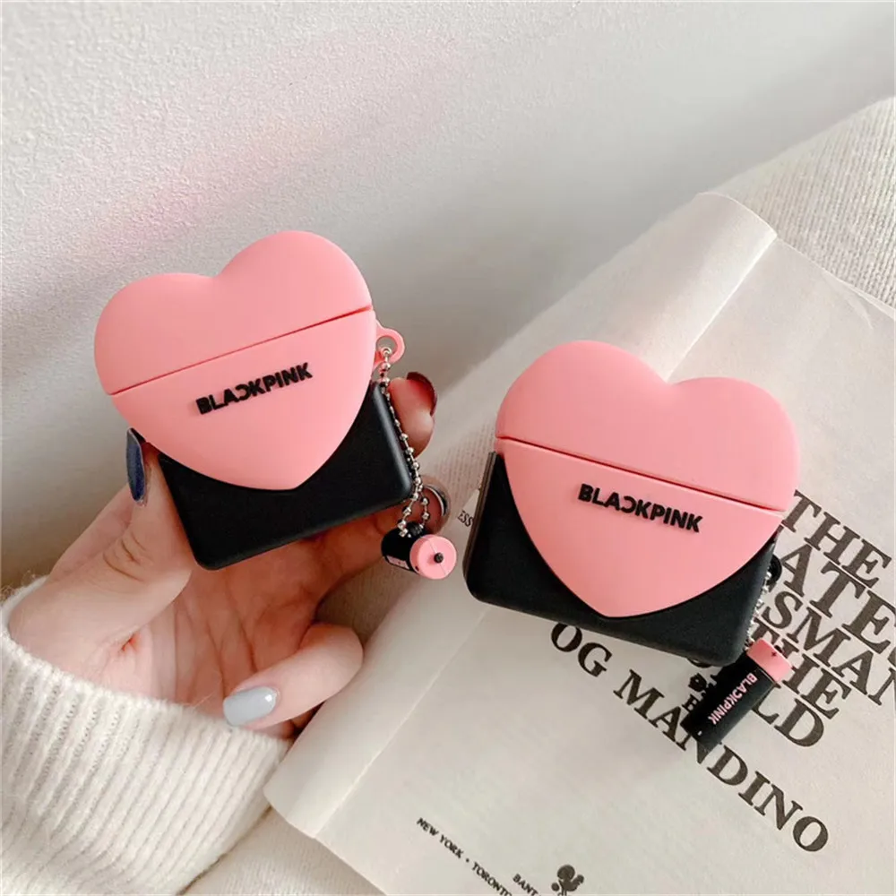 Case For Airpods pro2 Case Soft Protect Cover Earset Accessories For Airpod 3 2 1 Creative Heart Style Romatic Gift