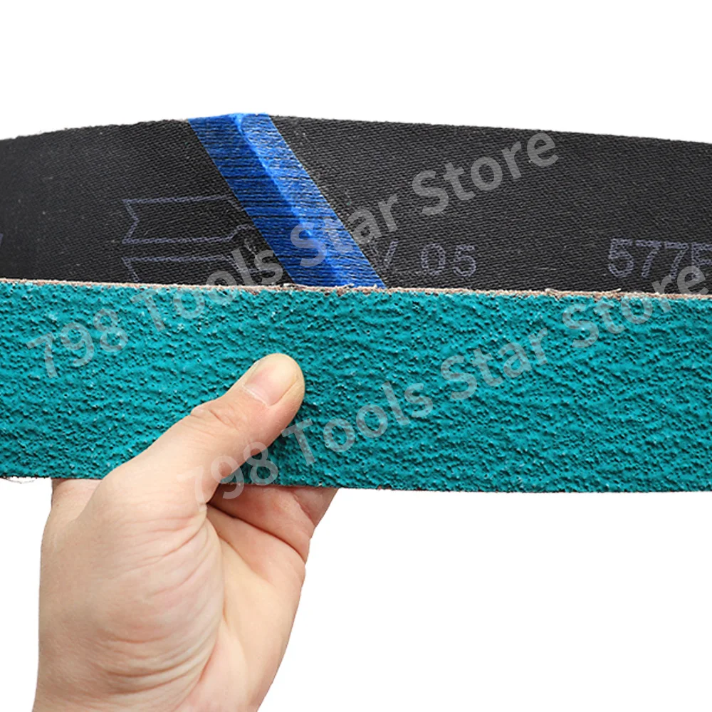 1PC 2100*50mm Sanding Belts Zirconia Alumina Sanding Belts for Knife Sharpening, Wood, Metal, Polishing, 40/60/80/100/120 Grits