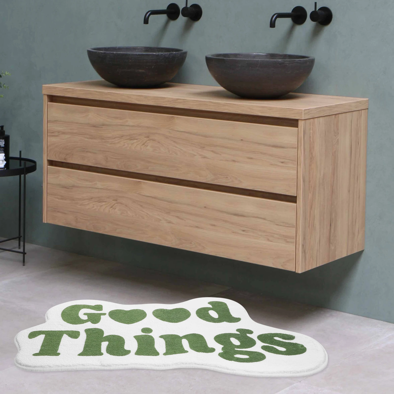 

Anti-Slip Bathroom Rug Ground Nonslip Water Absorption Shower Decorative Carpet Cartoon Bathroom Floor Home Useful Floor Mat