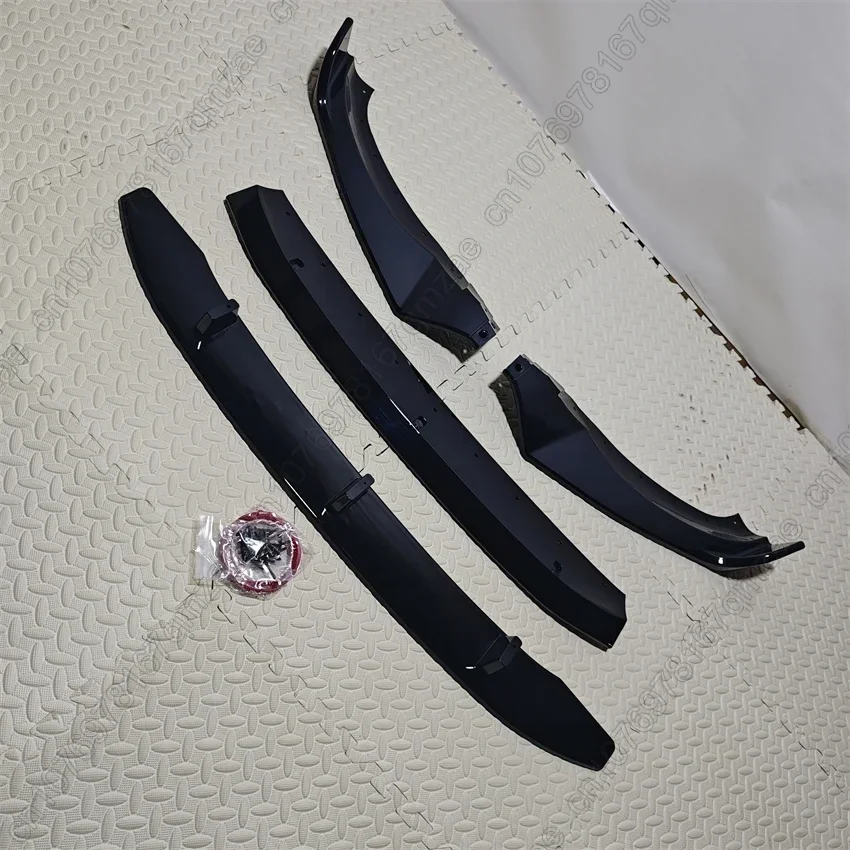 Front Bumper Lip Splitter Spoiler Diffuser For BMW X3 G01 & X4 G02 M Sport 2017-2021 4PCS CAR Bumper Guard Protector Cover Kits