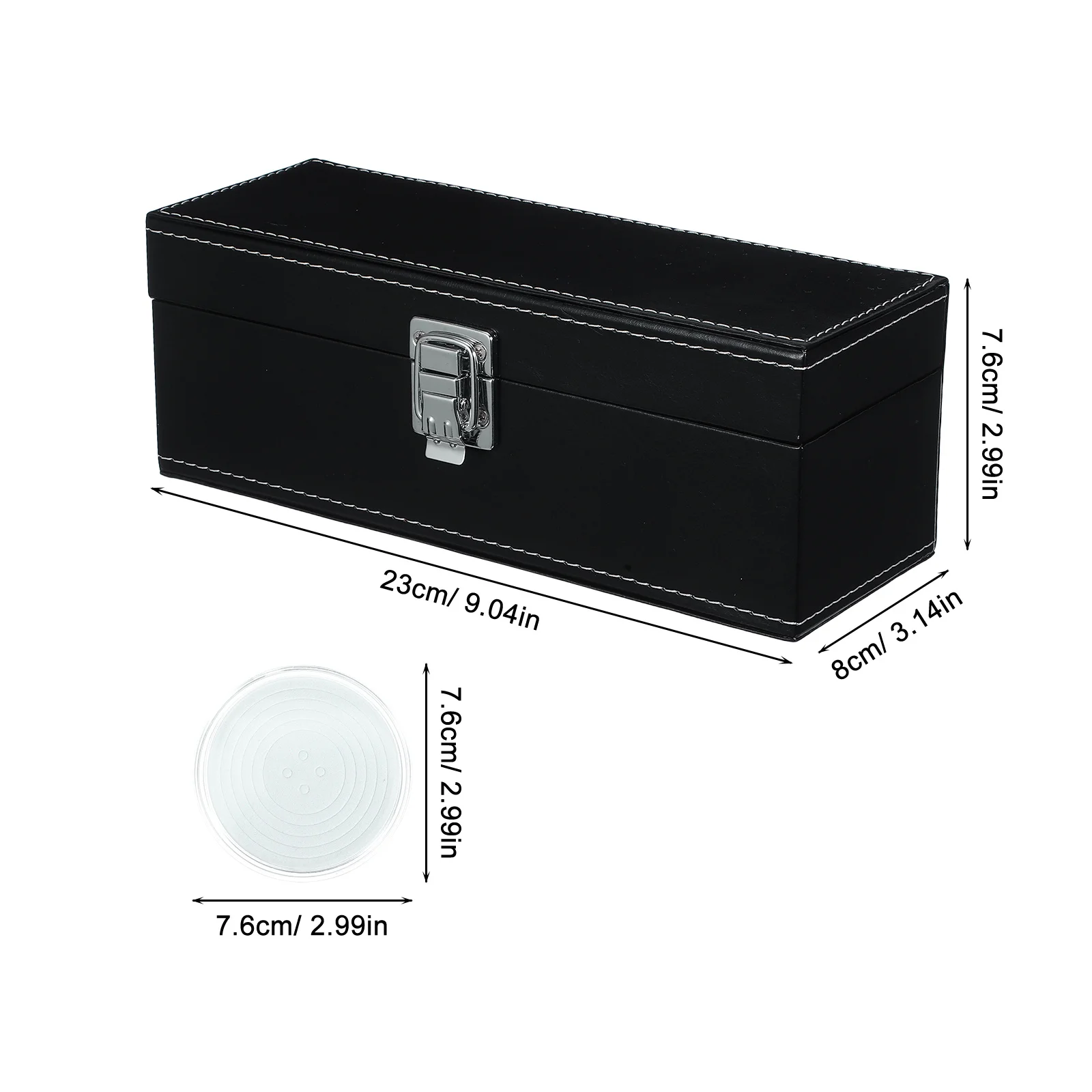 Coin Storage Container 20 Slot Airtight Transparent Case for Coin Collectors Portable Organizer Box Numismatic Display Holder