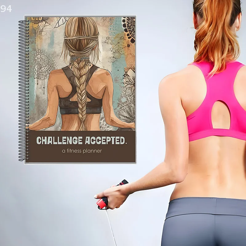 フィットネス・レゾリューション - 90日間のワークアウト＆ダイエットプランナー、感謝と夕方の反省ジャーナル