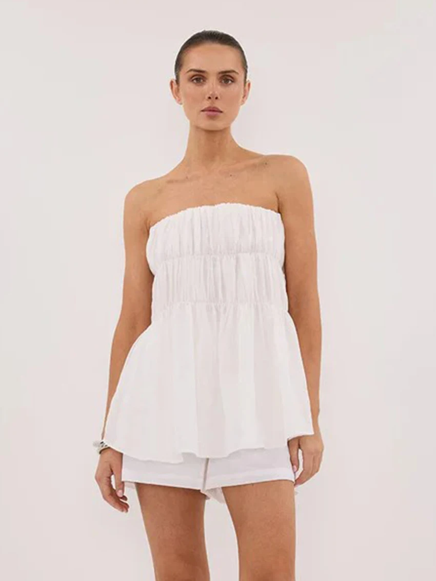 Marthaqiqi Causal Cotton Ladies Sleepwear Set Sexy Slash Neck Pajama Sleeveless Nightwear Tank Top Nightie Shorts Nightgown Suit