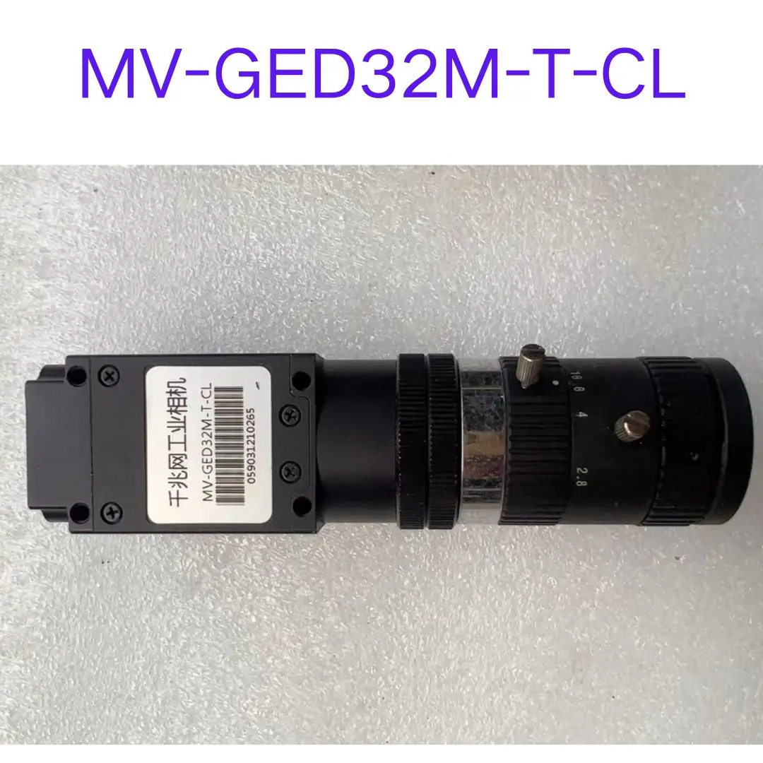 second-hand MV-GED32M-T-CL Industrial Camera Test OK Fast Shipping